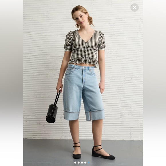 American Eagle 100% Cotton Blouse - Picture 5 of 5